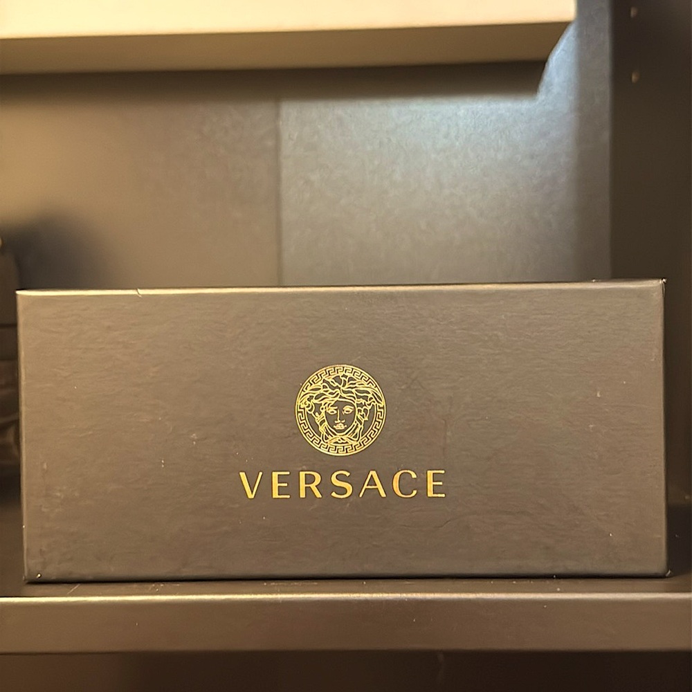 Versace Sunglasses Box with paper work